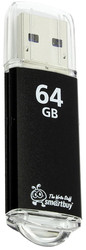 USB Flash Smart Buy 64GB V-Cut Black (SB64GBVC-K3) - фото