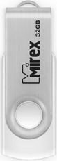 USB Flash Mirex SWIVEL WHITE 32GB (13600-FMUSWT32) - фото
