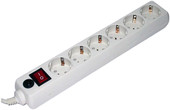 Сетевой фильтр Гарнизон 6 розеток, белый, 1.8 м (EHW-6-1.8M) - фото