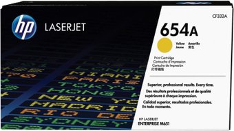 Картридж HP 654A (CF332A) - фото