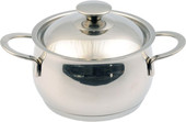 Кастрюля Кухар Магнолия Престиж с металлической крышкой 2.5 л - фото