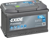 Автомобильный аккумулятор Exide Premium EA722 (72 А/ч) - фото