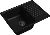 Кухонная мойка GranFest QUARZ Z-13 (черный) - фото