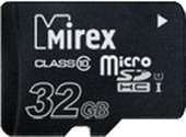Карта памяти Mirex microSDHC UHS-I (Class 10) 32GB [13612-MCSUHS32] - фото