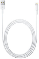 Кабель Apple Lightning to USB 1 м (белый) [MD818ZM/A] - фото