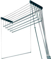 Сушилка для белья Familia потолочная 6 стержней 150 см - фото