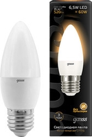 Светодиодная лампа Gauss E27 6.5 Вт 2700 К [103102107] - фото