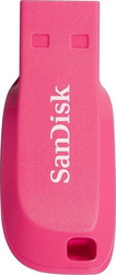 USB Flash SanDisk Cruzer Blade 16GB (розовый) [SDCZ50C-016G-B35PE] - фото