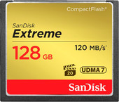 Карта памяти SanDisk Extreme CompactFlash 128GB [SDCFXSB-128G-G46] - фото