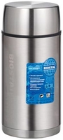 Термос для еды BIOSTAL NRP-1200 (серебристый) - фото