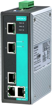 Управляемый коммутатор 2-го уровня Moxa EDS-405A - фото