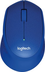 Мышь Logitech M330 Silent Plus (синий) [910-004910] - фото