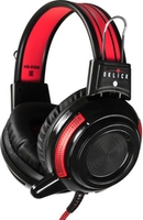 Наушники Oklick HS-G300 Armageddon (черный/красный) - фото